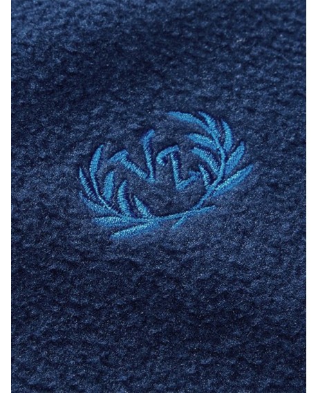 Embroidery Logo Micro Fleece Jacket - Wine Red 2xl