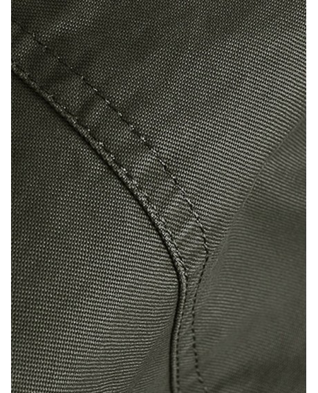 Vintage Stylish Solid Color Blazers - Black 4xl